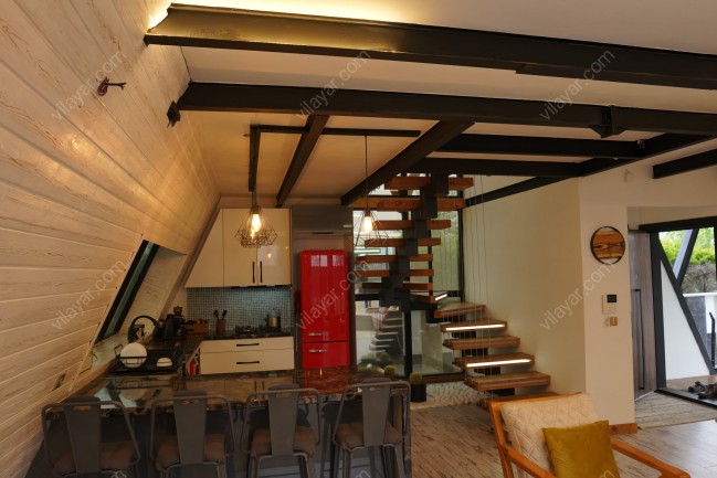 اجاره ویلای سوئیسی کلبه چوبی استخردار