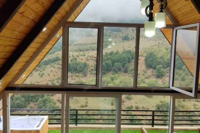 اجاره کلبه چوبی  ۲خوابه دل جنگل