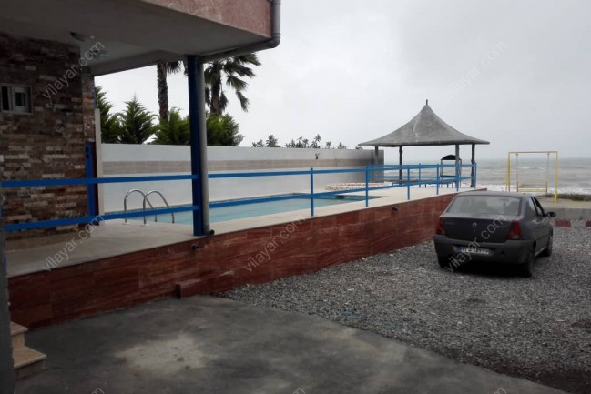اجاره ویلا استخردار  روباز آبگرم ساحل اختصاصی