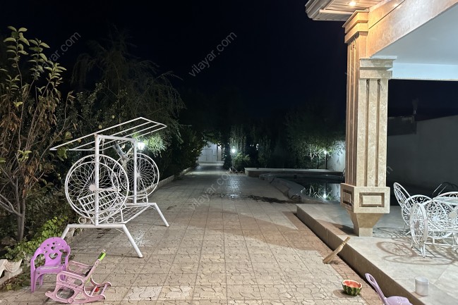باغ ویلای بزرگ استخردار دوخواب در کرج