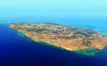 جزیره آشوراده بندر ترکمن، تنها جزیره موجود در دریای خزر