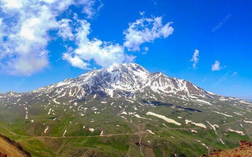 کوه آتشفشانی سبلان؛ سومین قله مرتفع در ایران