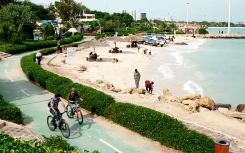 مسیر دوچرخه سواری کیش؛ عبور از کنار سواحل با چشم اندازهای زیبا