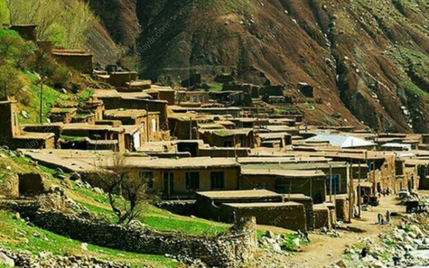 روستای عیش آباد؛ روستایی شناخته شده با آبشار معروفش