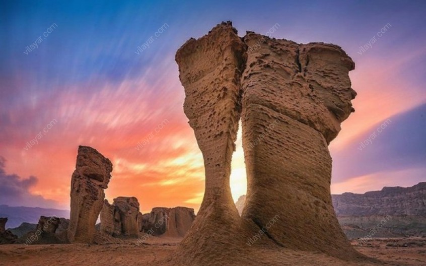 منطقه بیابانی سایه خوش؛ مقصدی متفاوت برای عاشقان طبیعت