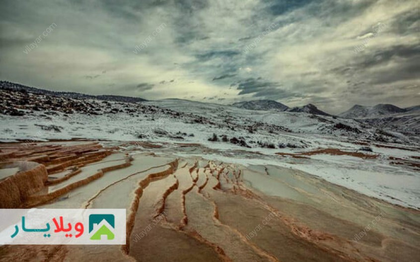 عکس ها و راهنمای دیدار از باداب سورت زیباترین چشمه آب شور