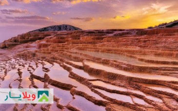 عکس ها و راهنمای دیدار از باداب سورت زیباترین چشمه آب شور