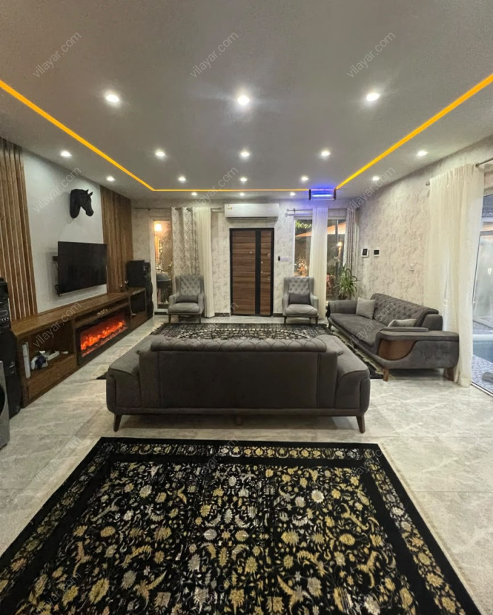 اجاره استخر دار ابگرم سرپوشیده ویلا ملارد - تصویر 12