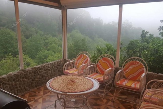 اجاره ویلا جنگلی در دل طبیعت بهمراه جکوزی