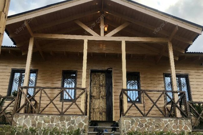اجاره ویلا چوبی استخر سونا جکوزی در رامسر
