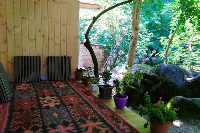 اجاره کلبه چوبی بر رودخانه در تالش